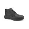 Premium Genuine Leather Breathable Comfortable & Durable Police Boot (9401-BLK)